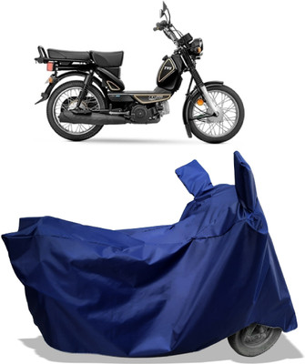 Amexride Two Wheeler Cover for TVS(Heavy Duty Super XL, Blue)