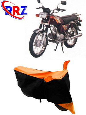 RRZ Waterproof Two Wheeler Cover for Honda(CD 100 SS, Black, Orange)