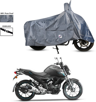 EGAL Waterproof Two Wheeler Cover for Yamaha(FZ-S Fi Version 3.0 BS6, Grey)