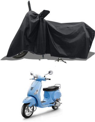 Romeiz Waterproof Two Wheeler Cover for Vespa(Vespa VXL, Black)