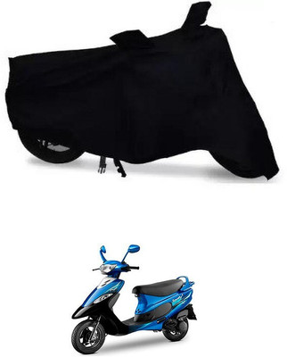 DeepShakshi AUTOMOTIVE Waterproof Two Wheeler Cover for TVS(Pep+ BS6, Black)