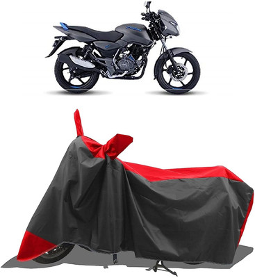 AASHTIK MART Two Wheeler Cover for Bajaj(Pulsar 125 Neon, Red)