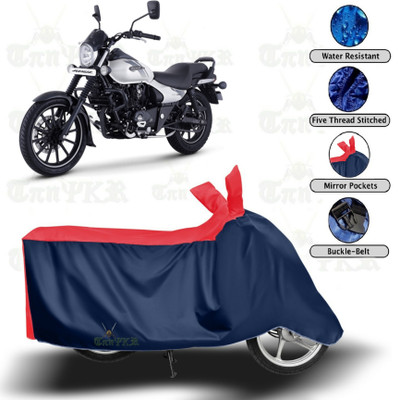 sowelar Waterproof Two Wheeler Cover for Bajaj(Avenger 160 Street, Red, Blue)
