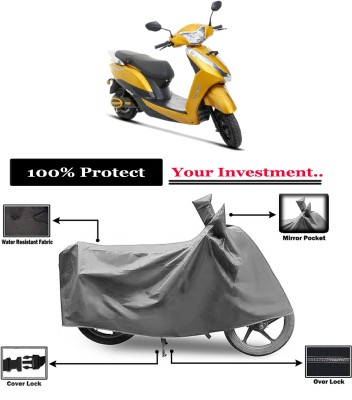 Amexride Two Wheeler Cover for Ampere(Magnus Pro, Grey)