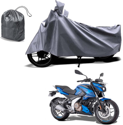 Autoinnovation Waterproof Two Wheeler Cover for Bajaj(Pulsar 250, Grey)