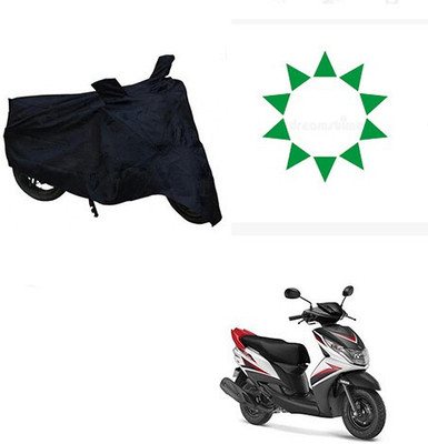 DeepShakshi AUTOMOTIVE Waterproof Two Wheeler Cover for Yamaha(Ray Z, Black)