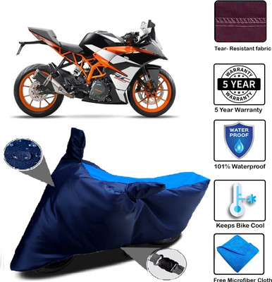 MISSION COLLECTION Waterproof Two Wheeler Cover for KTM(RD 350, Blue)