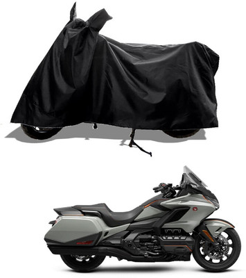 GROFATIK Two Wheeler Cover for Honda(Gold Wing, Black)