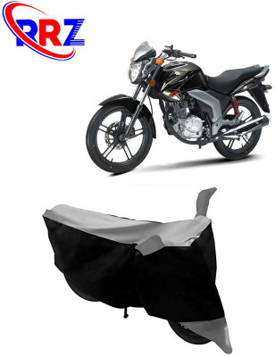 RRZ Waterproof Two Wheeler Cover for Suzuki(GSX, Black, Grey)
