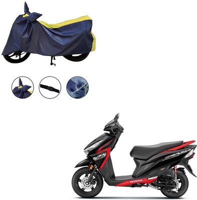 Furnish Flow Two Wheeler Cover for Honda(Yellow)