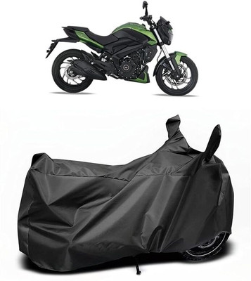 KEDIT Two Wheeler Cover for Bajaj(Dominar 400, Black)