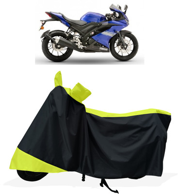 Tricway Two Wheeler Cover for Yamaha(YZF R15S BS6, Yellow)