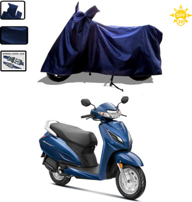 WMIZEXA Waterproof Two Wheeler Cover for Honda(Activa 6G, Blue)