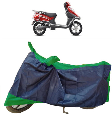 AutoFave Two Wheeler Cover for Hero Electric(Electric Flash, Multicolor)