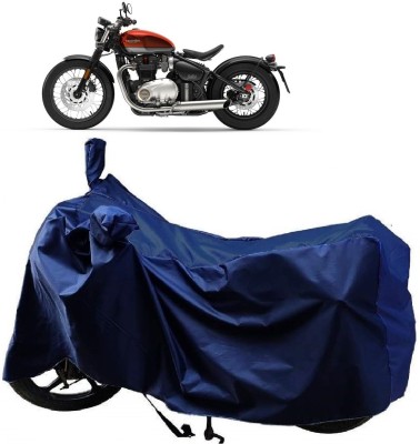 MMSSTAR Waterproof Two Wheeler Cover for Triumph(Bonneville Bobber, Blue)