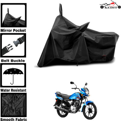 KEDIT Two Wheeler Cover for Yamaha(Saluto RX BS6, Black)