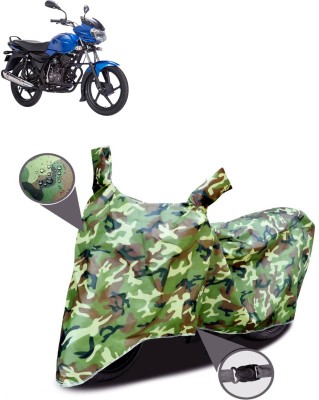 AutoGalaxy Waterproof Two Wheeler Cover for Bajaj(Discover 100 DTS-i, Green)