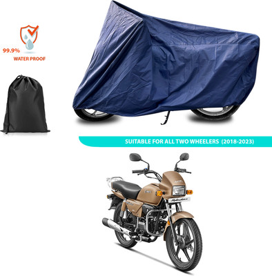 CODOKI Waterproof Two Wheeler Cover for Hero(Splendor Plus, Blue)