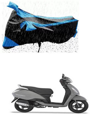 RONISH Waterproof Two Wheeler Cover for TVS(Jupiter, Blue)