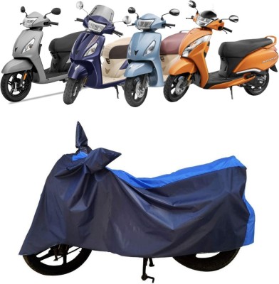 AUTOCAD Waterproof Two Wheeler Cover for TVS(Jupiter 125, Blue)