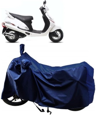 MMSSTAR Waterproof Two Wheeler Cover for Mahindra(Duro 125, Blue)