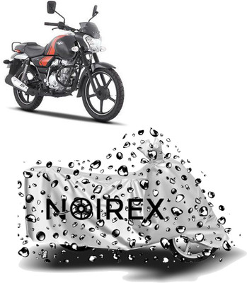NOIREX Two Wheeler Cover for Bajaj(V12, Silver)