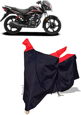 Amexride Two Wheeler Cover for TVS(Victor BS6, Black)