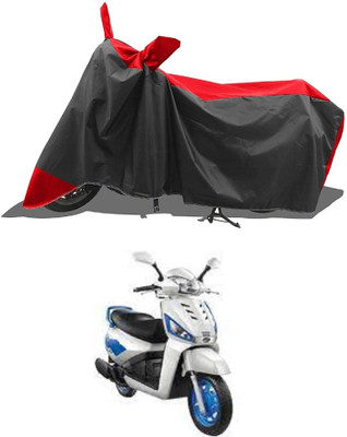 SPECTUS Two Wheeler Cover for Mahindra(Gusto Electric, Red)