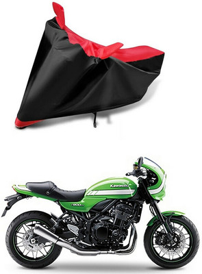 AutoGalaxy Waterproof Two Wheeler Cover for Kawasaki(Z900RS, Red, Black)