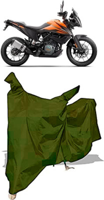 Amexride Two Wheeler Cover for KTM(390 Adventure, Maroon)
