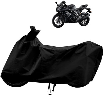 Horseyaart Waterproof Two Wheeler Cover for Yamaha(YZF R15 V3 BS6, Black)