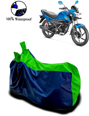 Autofly Waterproof Two Wheeler Cover for Honda(Livo, Blue, Green)