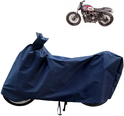 Horseyaart Waterproof Two Wheeler Cover for Triumph(Street Rod, Blue)