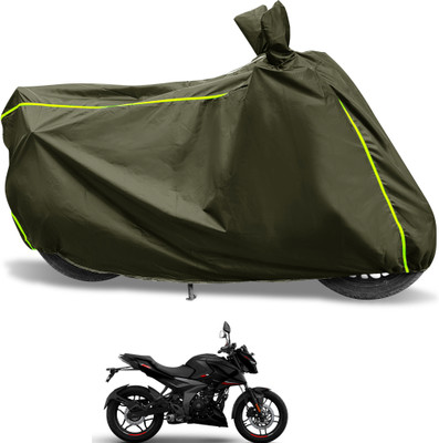 Euro Care Waterproof Two Wheeler Cover for Bajaj(Pulsar N160, Green)