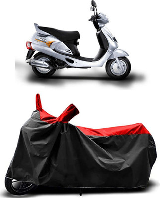 Fastak Two Wheeler Cover for Mahindra(Duro, Red)