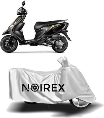 NOIREX Two Wheeler Cover for TVS(Zest, Silver)