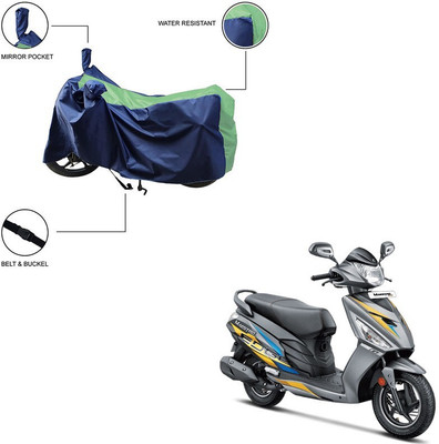 Furnish Flow Two Wheeler Cover for Hero(Maestro Edge, Green)