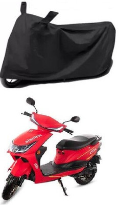 Tritika Waterproof Two Wheeler Cover for Hero(Electric Atria, Black)