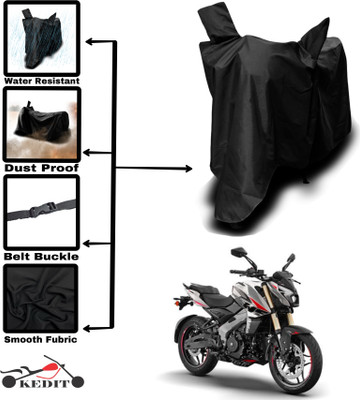 AASHTIK MART Two Wheeler Cover for Bajaj(Pulsar SS400 BS6, Black)