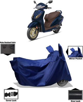 Amexride Two Wheeler Cover for Honda(Activa 6G, Blue)