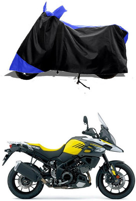 GROFATIK Two Wheeler Cover for Suzuki(V Strom 1000, Blue)