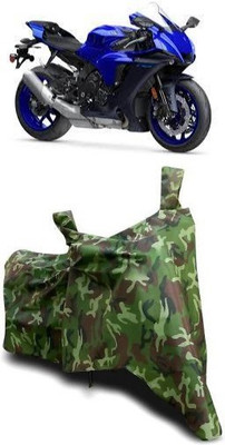malti Waterproof Two Wheeler Cover for Yamaha(YZF R1, Multicolor)