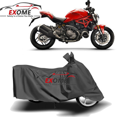 SMDP Waterproof Two Wheeler Cover for Ducati(Monster 821, Grey)