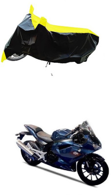 VESMEI Two Wheeler Cover for Hyosung(GTS Super 300 BS6, Yellow)