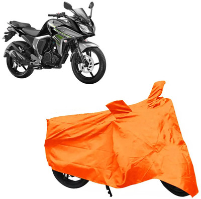 ROYAL AUTO MART Two Wheeler Cover for Yamaha(Fazer-FI, Orange)