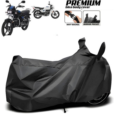 smwzxyu Waterproof Two Wheeler Cover for Hero(Black)