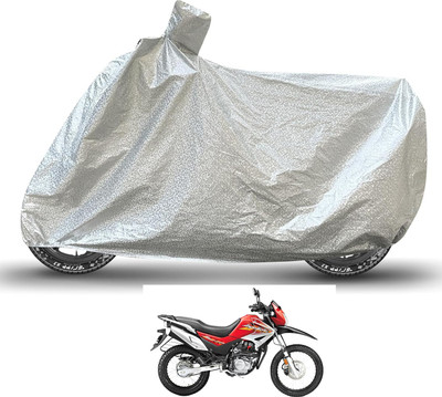 Caronix Waterproof Two Wheeler Cover for Hero(Impulse, Silver)