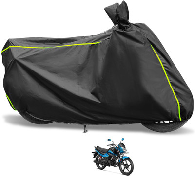Euro Care Waterproof Two Wheeler Cover for Hero(Splendor iSmart 110, Black)