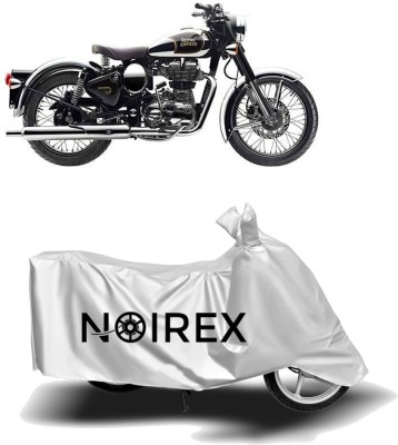 NOIREX Two Wheeler Cover for Royal Enfield(Classic 350, Silver)