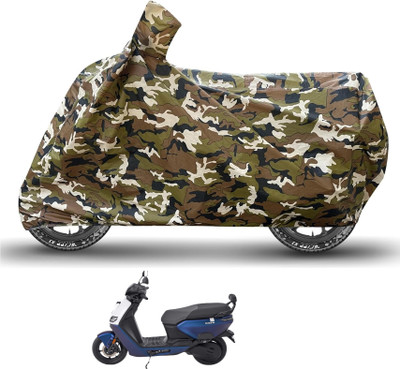 Caronix Waterproof Two Wheeler Cover for Aprilia(Brown)